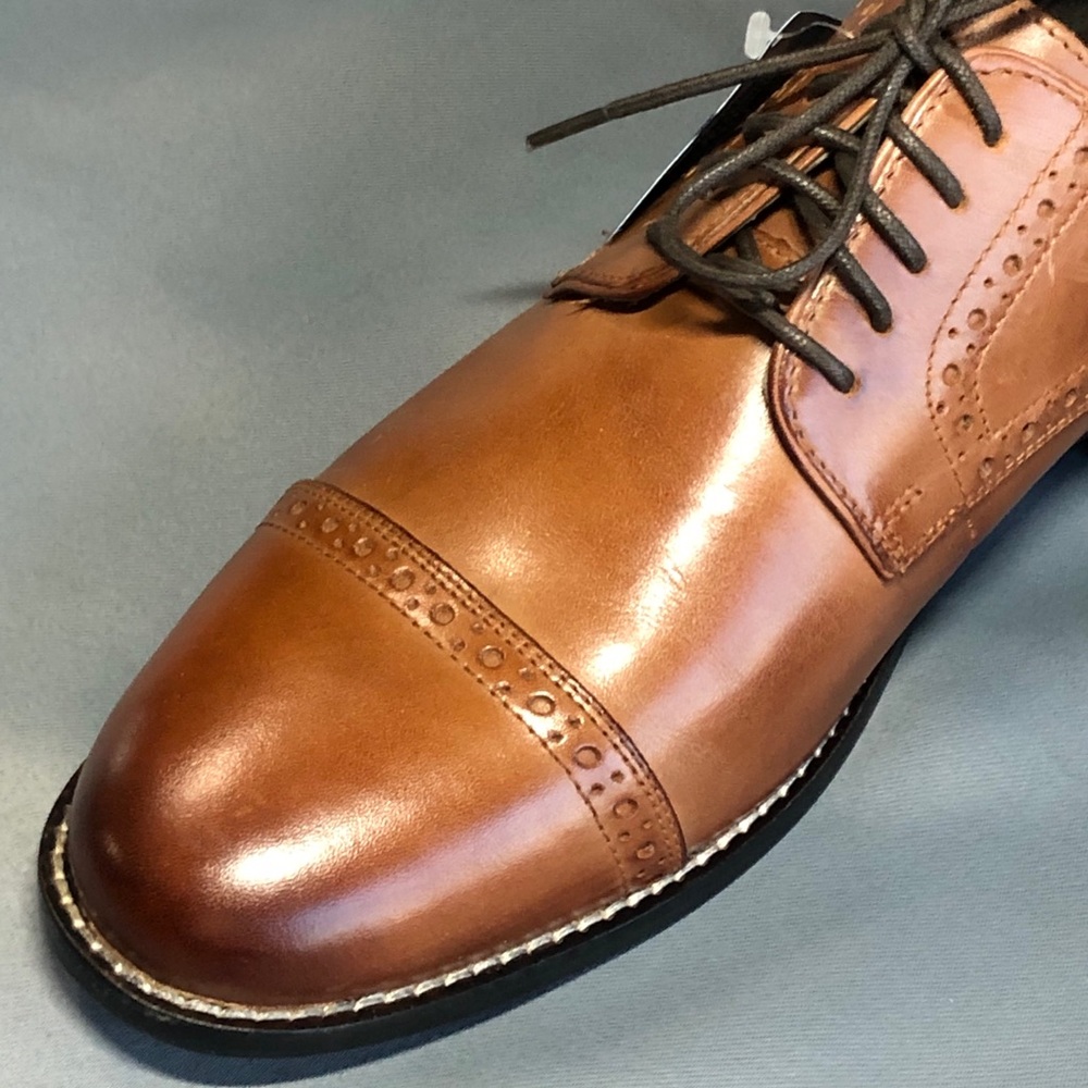 Nunn Bush Men's Shoes Cap Toe Oxford Comfort Gel - Picture 10 of 16